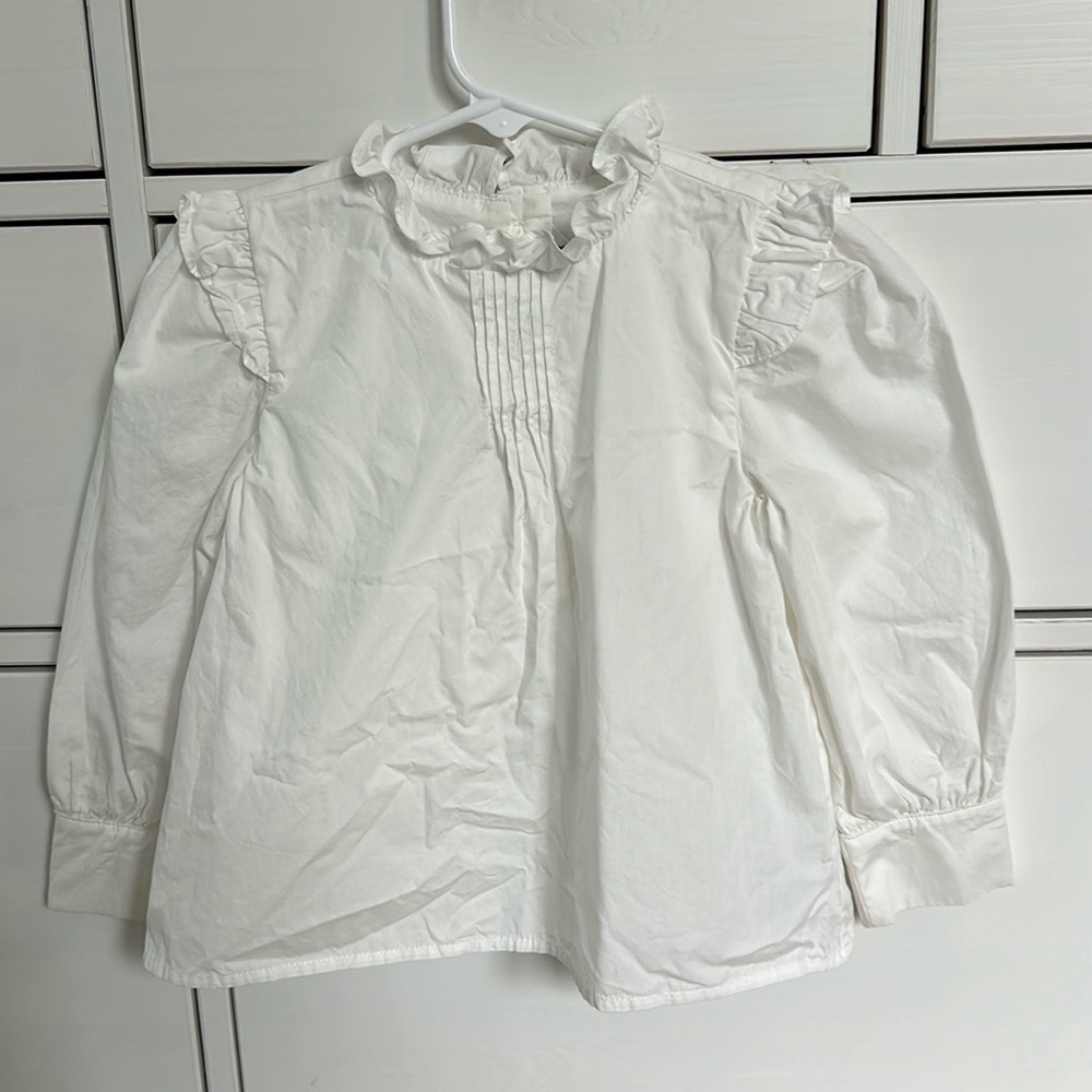 Janie and Jack White Blouse